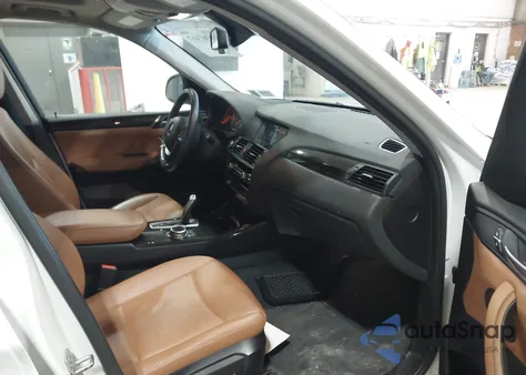 2015 BMW X3 xDrive28I z USA, uszkodzony, nr VIN 5UXWX9C54F0D45494